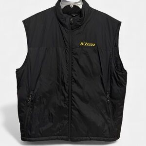 Klim Torque Insulated Men’s Vest Packable Snowmobile Mid Layer Black 2XL